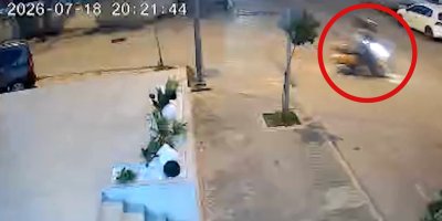 Kozan’da motosikletler cadde üzerinde çarpıştı: 1 kişi yaralandı