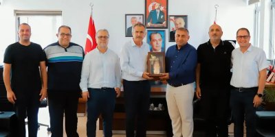 Güngör Geçer’den Gazimağusa’da kültür ve sanat ziyareti