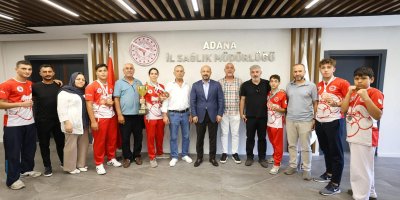 Adana İl Sağlık Müdürü Halil Nacar: “Sizler gurur kaynağımızsınız”