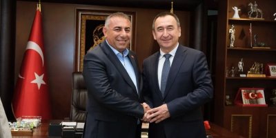 Güngör Geçer, Özbekistan Büyükelçisi Haydarov’u makamında ağırladı