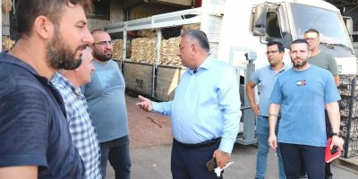 Güngör Geçer hal esnafıyla bir araya geldi
