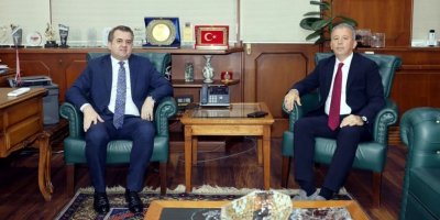 Adana Gençlik ve Spor İl Müdürü Loğoğlu’ndan Rektör Beriş’e ziyaret