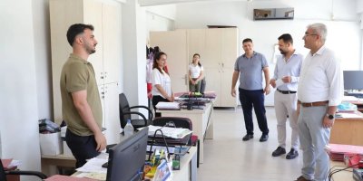 Mustafa Gökboğa’dan Yüreğir Sosyal Hizmet Merkezi’ne ziyaret