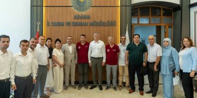 Özbekistanlı akademik heyetten Adana İl Tarım ve Orman Müdürlüğü’ne ziyaret