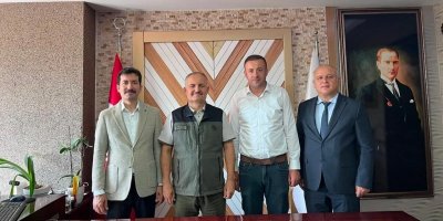 Tahsin Etli, Orman Mühendisleri Odası heyetini ağırladı