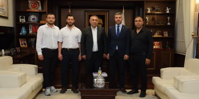 Güngör Geçer, Veteriner Hekimler Odası heyetini ağırladı