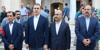 Çelik:"İslam dünyasında büyük acılar çekiliyor"