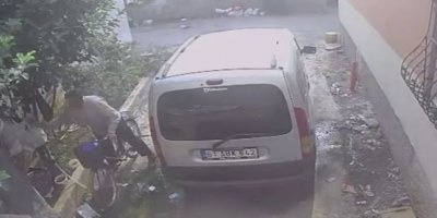 Kedi maması çalan hırsız vatandaşı canından bezdirdi