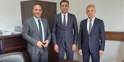Aras’tan Murat Bilal’e hayırlı olsun ziyareti