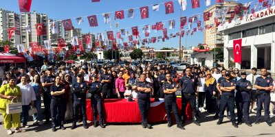 Adana’da itfaiye erleri yemin ederek göreve başladı