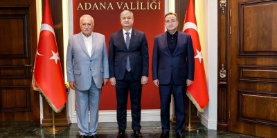 Mehmet Ağar ve Zülfü Tolga Ağar’dan Vali Yavuz’a ziyaret