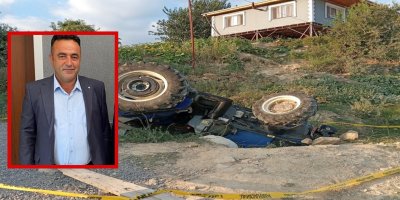 Kozan’da traktörün altında kalan muhtar hayatını kaybetti
