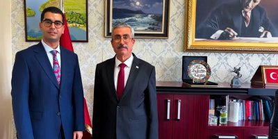 Kaymakam Ozan Onu’dan Karataş Belediyesine ziyaret