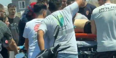 Adana’da sulama kanalına düşen kişi hastaneye kaldırıldı