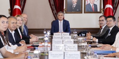 Tarihi Tepebağ Projesi için değerlendirme toplantısı yapıldı