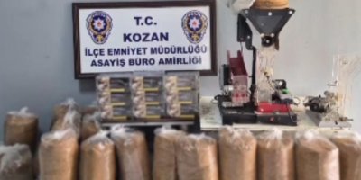 Kozan’da kaçak tütün operasyonu: 1 şüpheli tutuklandı
