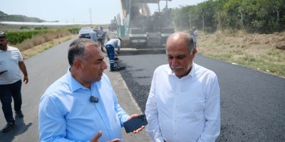 Yumurtalık'ta ulaşım ve altyapı çalışmalarına yakın takip