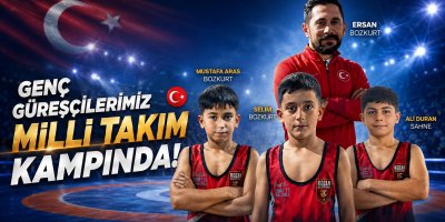 Kozan’da U11 gururu: 3 güreşçi milli takım kampına çağrıldı
