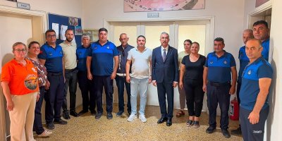 Ali Bedrettin Karataş: “Karataş’ın huzuru için özveriyle çalışan ekibimizin yanındayız”