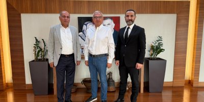 Erdinç Altıok’tan Bekir Sütcü’ye ziyaret: Sanayi yatırımları için iş birliği mesajı