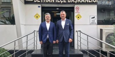 Faruk Aytek’ten AK Parti Seyhan İlçe Başkanlığına ziyaret