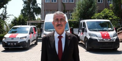 Karataş’ta hizmet filosuna 4 yeni araç