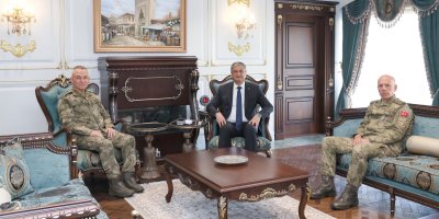 Vali Yavuz, Korgeneral Yaralı ve Kurumahmut’u ağırladı