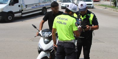 Adana’da motosiklet denetimi: 41 sürücüye 1 milyon 266 bin lira ceza