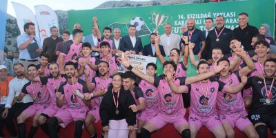 Kızıldağ Yaylası Futbol Turnuvası’nda kupa Gildirlispor’un