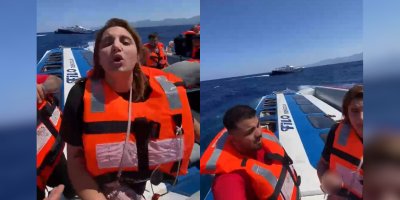 Girne’deki feribot faciasından kurtulan Adanalı gençlerin görüntüleri ortaya çıktı
