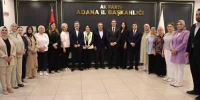 Faruk Aytek ve Hüseyin Yayman’dan AK Parti Adana İl Başkanlığına ziyaret