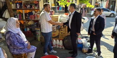 Faruk Aytek’ten Saimbeyli esnafına ziyaret