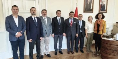 ÇÜ Rektörü Beriş’ten Edinburgh Başkonsolosluğuna ziyaret