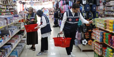 Adana’da kırtasiyelere fiyat ve ürün güvenliği denetimi