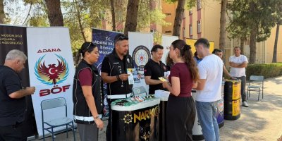 Adana’da üniversite öğrencilerine “Yeni Evim Güvenli Yurdum” bilgilendirmesi