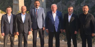 Eski TBMM Başkanı Mustafa Şentop Adana’da