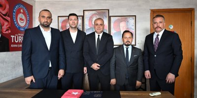 Hakan Yıldırım ve Bilal Uludağ’dan TÜRKAV Adana’ya hayırlı olsun ziyareti