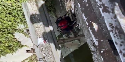 Yüreğir’de sulama kanalına düşen çocuk kurtarıldı