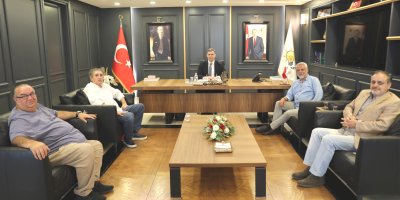 Yerel Medya Güçbirliği Platformu’ndan Mustafa Özkan’a ziyaret