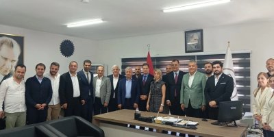 Ayhan Barut ve Yeni Parti heyetinden Hatay Barosu’na ziyaret
