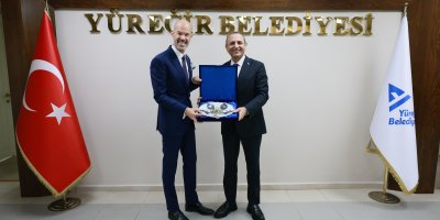 Başkan Vekili Tarık Özünal, ABD Adana Konsolosu Mehler'i ağırladı