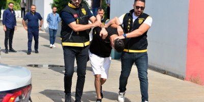 Adana’da polise ateş açıp el bombasıyla direnen firari tutuklandı