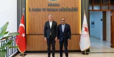 Seyhan Ziraat Odası Başkanı Özkan'dan İl Tarım Müdürü Bayazıt'a ziyaret
