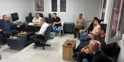 MHP Adana İl Başkanı Hakan Yıldırım, dolmuşçu esnafıyla bir araya geldi
