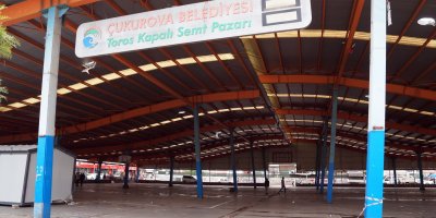 Çukurova’da kapalı semt pazarlarında yenileme çalışması