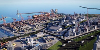 Rönesans Holding’den Ceyhan’a 2 milyar dolarlık dev yatırım: 738 tonluk reaktör limana indirildi