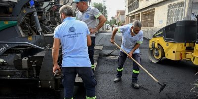 Seyhan Belediyesi Hadırlı Mahallesi’nde asfalt çalışmalarını sürdürüyor