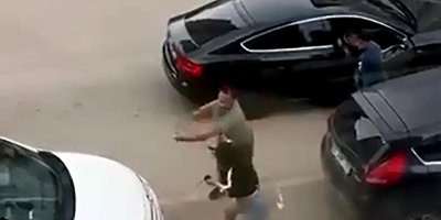 Adana’da kadına şiddet: Çocuğu babasını iterek tepki gösterdi