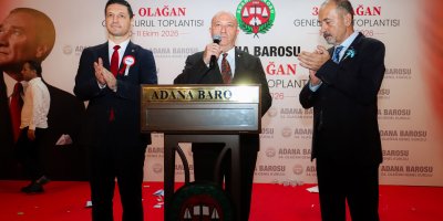 Adana Barosu 34. Dönem Olağan Genel Kurulu ve Seçimleri tamamlandı