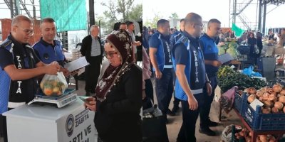 Karaisalı’da pazarda fiyat ve tartı denetimi yapıldı